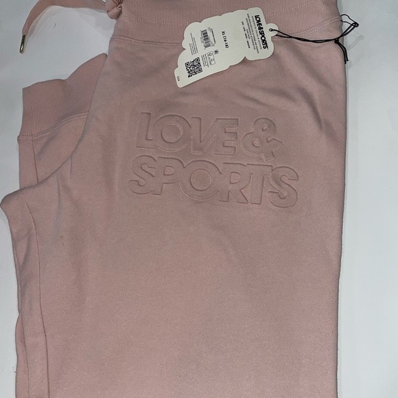 Love & Sports Pink Joggers - Picture 1 of 4